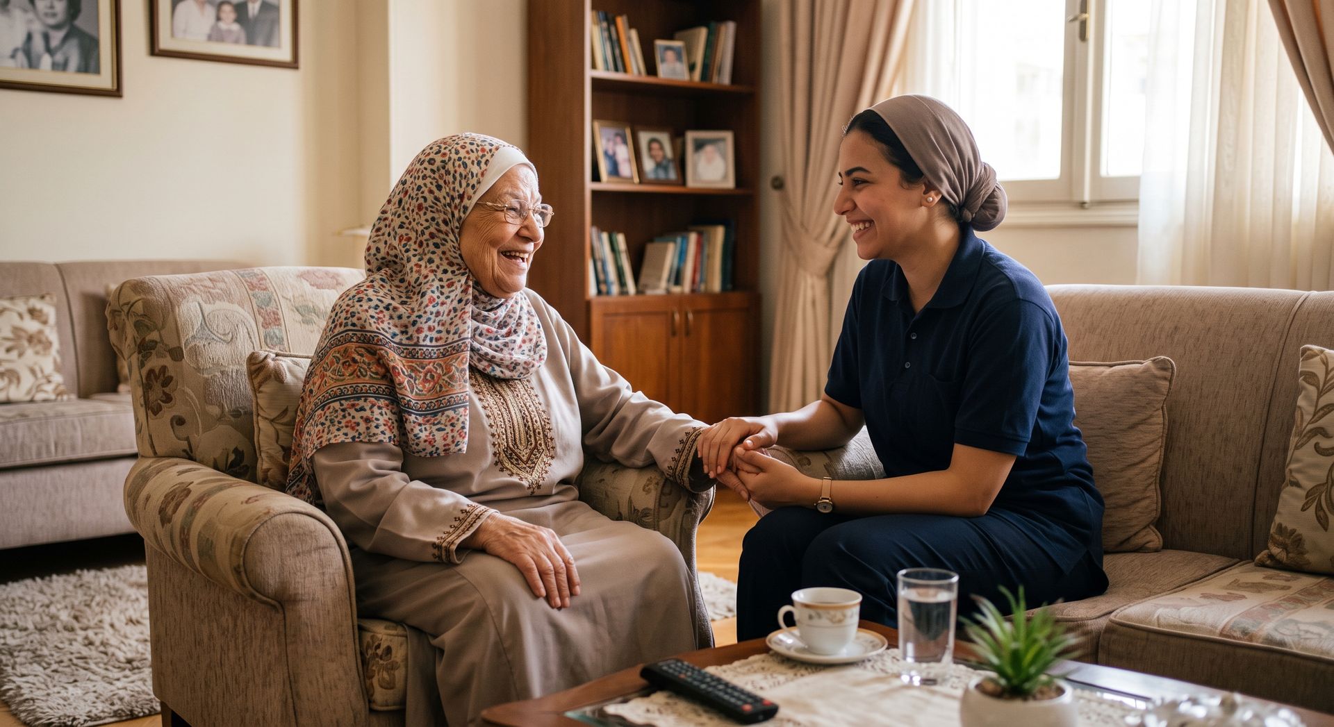 متابعة الضغط في المنزل